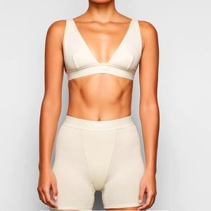 SKIMS Cotton rib shorts